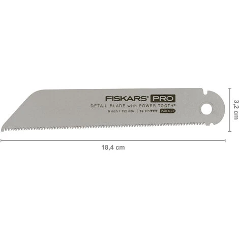 Fiskars Lame De Rechange Scie Pliante à Coupe Tirante 150mm 19tpi 5 Fiskars Lame De Rechange Scie Pliante à Coupe Tirante 150mm 19tpi - Image 3