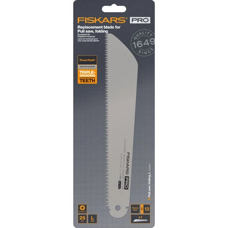 Fiskars Lame De Rechange Scie Pliante à Coupe Tirante 250mm 13tpi 3 Fiskars Lame De Rechange Scie Pliante à Coupe Tirante 250mm 13tpi
