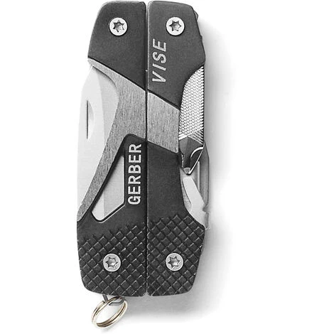 Outil Multifonction Gerber Avec Pince, 8 fonctions, Vise Pocket Tool, Aluminium/acier Inoxydable, Noir, 31-000021 4 Outil Multifonction Gerber Avec Pince, 8 fonctions, Vise Pocket Tool, Aluminium/acier Inoxydable, Noir, 31-000021 - Image 2