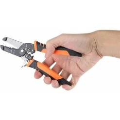 Pince à Dénuder Portable Multi-Fonctionnelle Pince Électricien Câble Pince à Dénuder Pince à Sertir Pince à Découper -Pro Outils Soldes Magasin 58347894 4