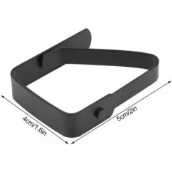 LTS FAFA Pince Pour Nappe En Acier Inoxydable Triangulaire Antidérapante (Noir) -Pro Outils Soldes Magasin 58824408 4