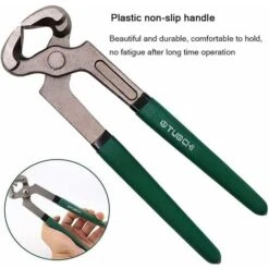 Générique Pince À Parer Professionnelle Soins Des Sabots Pour Chevaux, Taille-Pieds Polyvalent Pour Porcs Ovins, Porcs, Bovins, Avec Poignée En Caoutchouc, Durable Et Pratique -Pro Outils Soldes Magasin 59447833 3