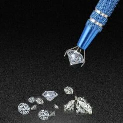Déstockage 2 Pièces 4 Griffes Pinces à Piercing En Métal, Outils De Ramassage De Bijoux En Diamant Kit, Brucelles à Vis Pour Composants électroniques, Pince Télescopique Jewelry Pour Les Arts Et La M -Pro Outils Soldes Magasin 60000477 5
