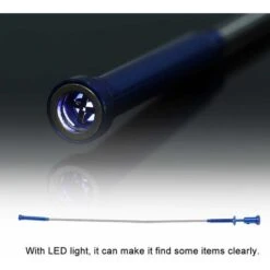 DENUOTOP Outils De Ramassage Pick Up Outil Multi Fonction Flexible Outil De Ramassage à Quatre Griffes (Aimant + 4 Griffes + LED Lumineux) Magnétique Long à Ressort Pour Ramasser Les Déchets De Débord -Pro Outils Soldes Magasin 60009660 3