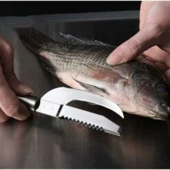 Déstockage Couteau à écailles De Poisson, Outil 3 En 1, éplucheurs En Acier Inoxydable, Outil De Nettoyage Pour Détartrant De Poisson Pour La Maison, Le Restaurant, La Cuisine 8 Déstockage Couteau à écailles De Poisson, Outil 3 En 1, éplucheurs En Acier Inoxydable, Outil De Nettoyage Pour Détartrant De Poisson Pour La Maison, Le Restaurant, La Cuisine -Pro Outils Soldes Magasin 60183092 2