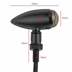 4x Clignotant D'indicateur En Métal De Balle De Moto Pour Harley Chopper Bobber -Pro Outils Soldes Magasin 61048464 3