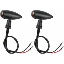 4x Clignotant D'indicateur En Métal De Balle De Moto Pour Harley Chopper Bobber -Pro Outils Soldes Magasin 61048464 5