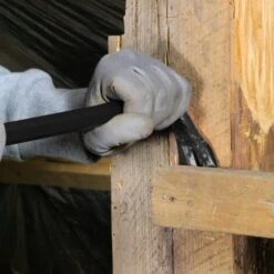 Relaxdays Pied-de-biche Lot De 5 Pièces, Levier Hexagonal, Grand Arrache-clou, En Acier, Noir -Pro Outils Soldes Magasin 61311830 3