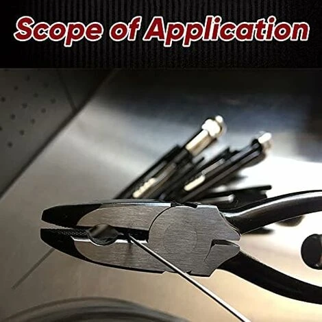 Pince à Freiner, 6 Pouces Pince Torsadée Pour Fil Pince à Torsader De Sécurité Pince à Fileter Avec Ressort Professionnelle Pince De Torsion En Acier à Haute Teneur En Carbone Durable 6 Pince à Freiner, 6 Pouces Pince Torsadée Pour Fil Pince à Torsader De Sécurité Pince à Fileter Avec Ressort Professionnelle Pince De Torsion En Acier à Haute Teneur En Carbone Durable - Image 4