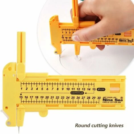 Compass Cercle Cutter Paper Trimmer ,1 Pcs Outil Découpe Circulaire Rotatif Boussole Cercle Cutter Papier Carton En Caoutchouc Cuir Art Craft Outil 56Vingt 4 Compass Cercle Cutter Paper Trimmer ,1 Pcs Outil Découpe Circulaire Rotatif Boussole Cercle Cutter Papier Carton En Caoutchouc Cuir Art Craft Outil 56Vingt - Image 2