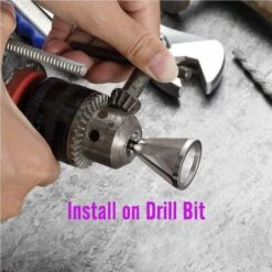 Outil D'ébavurage Externe En Acier Inoxydable Pour Perceuse En Acier Inoxydable Pour éliminer Les Dommages Causés Par Les Boulons De (argent)-BDD -Pro Outils Soldes Magasin 65376490 3