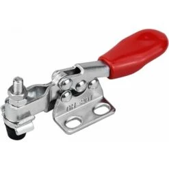 6 Pince à Bascule En Métal Horizontal Sauterelle, Serrage à Genouillère Type Vertical En Fer Galvanisé Pince à Levier GH-201 27kg -Pro Outils Soldes Magasin 65726648 4