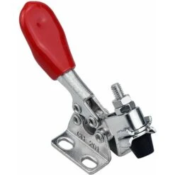 6 Pince à Bascule En Métal Horizontal Sauterelle, Serrage à Genouillère Type Vertical En Fer Galvanisé Pince à Levier GH-201 27kg -Pro Outils Soldes Magasin 65726648 5