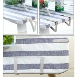 Pinces à Nappe 4 Pièces Pour Tables épaisses, Grandes Pinces à Nappe De Table Porte-nappes En Acier Inoxydable Pour Banquet Pique-Nique Mariage 7.5x4.5 Cm -Pro Outils Soldes Magasin 65988390 4