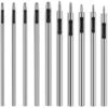 Poinçon En Cuir Creux De 10 Tailles, Ensemble D'outils De Poinçon En Cuir De 0,5 à 3,5 Mm, Poinçon Creux, Poinçon Rond Pour Bracelet De Montre En Cuir, Cuir, Ceinture D'étanchéité, Tissu, Canette Cise