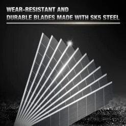 WORKPRO Lot De 100 Lames De Cutter 18mm, Lames Sécables En SK5 Avec Distributeur, Épaisseur: 0,5mm, Longeur: 100mm -Pro Outils Soldes Magasin 66800054 3