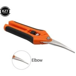 Outils De Jardin Sécateur Ciseaux à Bonsaï Ciseaux De Jardinage En Métal Outil D'élagage Cutter à Main Cueillette De Fruits Mauvaises Herbes Pot Domestique (1PC)