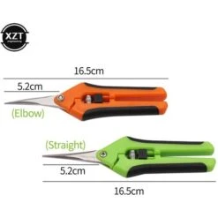 Outils De Jardin Sécateur Ciseaux à Bonsaï Ciseaux De Jardinage En Métal Outil D'élagage Cutter à Main Cueillette De Fruits Mauvaises Herbes Pot Domestique (1PC) -Pro Outils Soldes Magasin 67204706 5