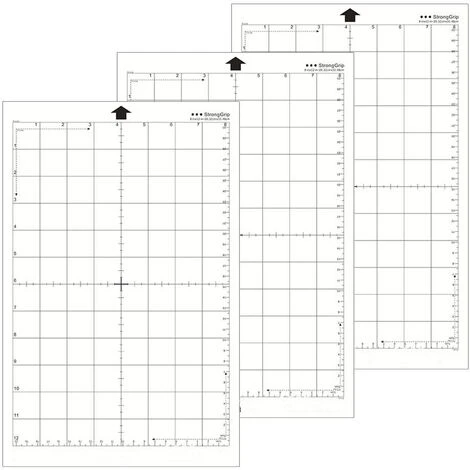 Tapis De Découpe Adhésif Transparent De Rechange Avec Grille De Mesure, 8 De 12 Pouces, Pour Machine De Decoupe Silhouette Portrait Silhouette Cameo/Cricut Explorer Et Plus, 3pcs Ephé 3 Tapis De Découpe Adhésif Transparent De Rechange Avec Grille De Mesure, 8 De 12 Pouces, Pour Machine De Decoupe Silhouette Portrait Silhouette Cameo/Cricut Explorer Et Plus, 3pcs Ephé