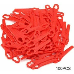 Lames En Plastique De Rechange Pour Coupe Bordure Florabest LIDL, Lames De Coupe En Plastique De Remplacement Pour Florabest FRTA 20 A1, 18B2, 18B3, Gros Trou 10mm Petit Trou 5mm -Pro Outils Soldes Magasin 68097340 3