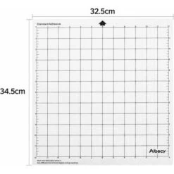 3pcs 12 Tampon De Découpe Pour Machine Tampon Spécial, Grille De Mesure De Remplacement En Matériau PP Translucide Tampon Adhésif Avec Film Transparent Pour Machine à Gaufrer Silhouette HANBING -Pro Outils Soldes Magasin 68322407 3