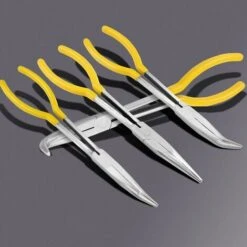 Outils à Main Pinces à Bec Long 4 Pièces -Pro Outils Soldes Magasin 68898792 3