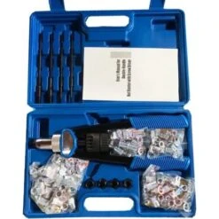 Pince à Riveter Professionnelle Pince à Riveter Comprenant 150 écrous à Riveter En M5 M6 M8 M10 M12 30 Pièces Chacune, Poignée Antidérapante, Facile à Transporter, Jeu De Rivets Pour Automobiles Et Meubles -Pro Outils Soldes Magasin 68962086 2