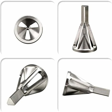 Déstockage Ébavurage Externe Chanfrein Pour Perceuse En Acier Inoxydable Pour éliminer Les Dommages Extracteurs Argent Convient Aux Boulons De Taille 8-32 4 Déstockage Ébavurage Externe Chanfrein Pour Perceuse En Acier Inoxydable Pour éliminer Les Dommages Extracteurs Argent Convient Aux Boulons De Taille 8-32 - Image 2