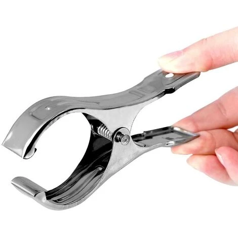 GP 6pcs Grandes Pinces à Linge En Acier Inoxydable, Pare-brise Durable Antidérapant 5 GP 6pcs Grandes Pinces à Linge En Acier Inoxydable, Pare-brise Durable Antidérapant - Image 3