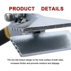 GP Pince à Plier La Tôle, Pince à Sertir Manuelle Résistante à La Rouille, Robuste Et à Vie, Droite De 150 Mm, Longueur De 220 Mm, Outillage En Aluminium -Pro Outils Soldes Magasin 69016001 3