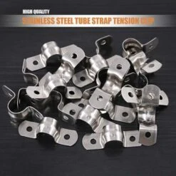 Déstockage 30 PCS 20mm U Tube 304 En Acier Inoxydable Collier De Serrage Pour Fixation En U De Collier De Fixation Pour Fixation De Tuyau -Pro Outils Soldes Magasin 69251507 5
