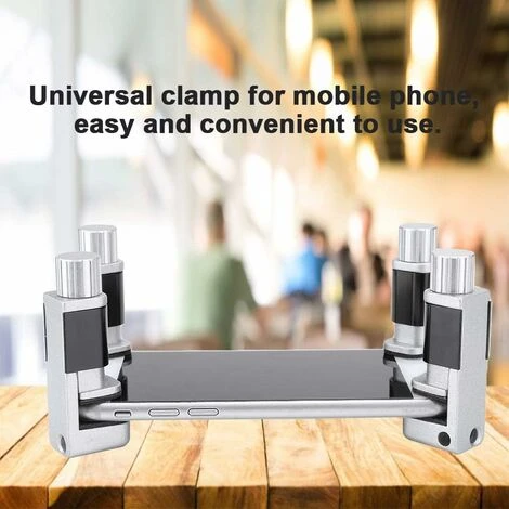 Déstockage 4PCS Universal Mobile Clip D'écran De Téléphone, Pince écran De Montage, Outil De Réparation De Pince De Montage En Alliage D'aluminium, Pince Universelle Pour Téléphone Mobile 4 Déstockage 4PCS Universal Mobile Clip D'écran De Téléphone, Pince écran De Montage, Outil De Réparation De Pince De Montage En Alliage D'aluminium, Pince Universelle Pour Téléphone Mobile - Image 2