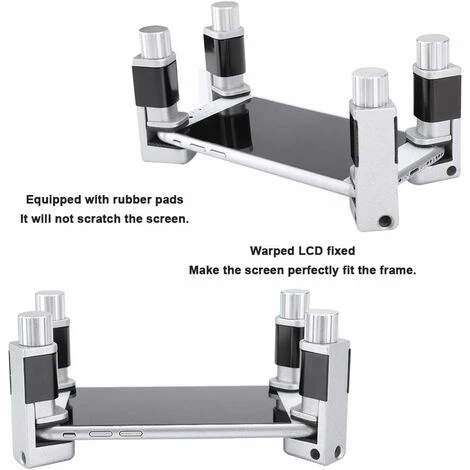 Déstockage 4PCS Universal Mobile Clip D'écran De Téléphone, Pince écran De Montage, Outil De Réparation De Pince De Montage En Alliage D'aluminium, Pince Universelle Pour Téléphone Mobile 5 Déstockage 4PCS Universal Mobile Clip D'écran De Téléphone, Pince écran De Montage, Outil De Réparation De Pince De Montage En Alliage D'aluminium, Pince Universelle Pour Téléphone Mobile - Image 3