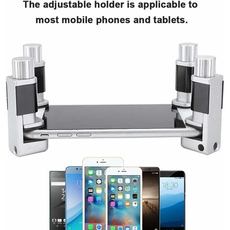 Déstockage 4PCS Universal Mobile Clip D'écran De Téléphone, Pince écran De Montage, Outil De Réparation De Pince De Montage En Alliage D'aluminium, Pince Universelle Pour Téléphone Mobile 6 Déstockage 4PCS Universal Mobile Clip D'écran De Téléphone, Pince écran De Montage, Outil De Réparation De Pince De Montage En Alliage D'aluminium, Pince Universelle Pour Téléphone Mobile - Image 4