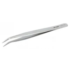 BAHCO - Brucelles SMD Avec Pointes Rainurées, Coudées à 30° SM115-SA, 120 Mm