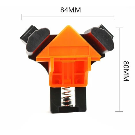 Pinces D'angle,4 Pièces Pince à Angle Droit à 90°,Pinces à Angle Droit Pour Travail Du Bois,Pince D'Angle Pour Outils à Main Bricolage,pour Le Travail Du Bois,Forage Et La Construction (4 Pièces ) BF 5 Pinces D'angle,4 Pièces Pince à Angle Droit à 90°,Pinces à Angle Droit Pour Travail Du Bois,Pince D'Angle Pour Outils à Main Bricolage,pour Le Travail Du Bois,Forage Et La Construction (4 Pièces ) BF - Image 3