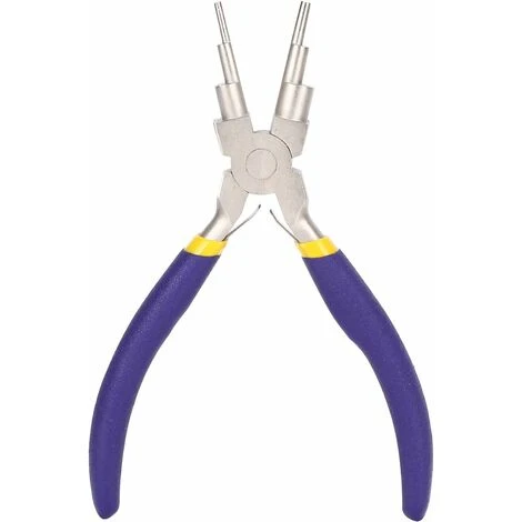 Pince à Bijoux , Nez Rond En Acier Au Carbone Fabrication De Bijoux Outil à Main Pour Réparation Emballage Artisanat Fournitures Outil De Poignée Violet 3 Pince à Bijoux , Nez Rond En Acier Au Carbone Fabrication De Bijoux Outil à Main Pour Réparation Emballage Artisanat Fournitures Outil De Poignée Violet