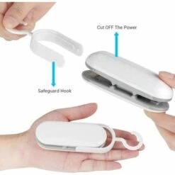 Mini Scellant, 2 Po Thermal En Scellant, Scellant Portable, Mini-scellant, Scellant Chauffant Et Coupeur, Scellant En Plastique Pour Viande, Légumes (brun Blanc) -Pro Outils Soldes Magasin 70943397 5