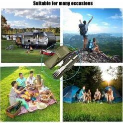 Vaisselle De Camping En Acier Inoxydable 5 En 1,Outils De Camping En Plein Air,Vaisselle D'extérieur,Vaisselle Pliante MultifonctionnelleVaisselle De Voyage Ephé 11 Vaisselle De Camping En Acier Inoxydable 5 En 1,Outils De Camping En Plein Air,Vaisselle D'extérieur,Vaisselle Pliante MultifonctionnelleVaisselle De Voyage Ephé -Pro Outils Soldes Magasin 71054101 5