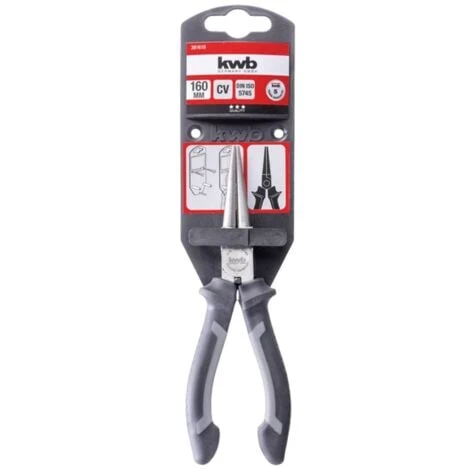 Kwb 381610 Pince à Bouts Ronds 160 Mm 4 Kwb 381610 Pince à Bouts Ronds 160 Mm - Image 2