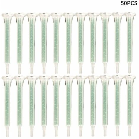 Buse De Mélange En Plastique, 50Pcs FMA6-16 Applicatior D'adhésif Pour Mélangeur De Résine Statique , 83mm AB Colle Applicateur De Colle Pour Cartouche De Mélangeur De Résine Adhésive, Lefou 5 Buse De Mélange En Plastique, 50Pcs FMA6-16 Applicatior D'adhésif Pour Mélangeur De Résine Statique , 83mm AB Colle Applicateur De Colle Pour Cartouche De Mélangeur De Résine Adhésive, Lefou - Image 3