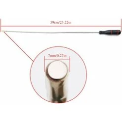 Outil De Ramassage Magnétique Flexible Pick Up Outils Portable Aimant Flexible Mecanique Balais Magnétique 590mm 8 Outil De Ramassage Magnétique Flexible Pick Up Outils Portable Aimant Flexible Mecanique Balais Magnétique 590mm -Pro Outils Soldes Magasin 77288812 2