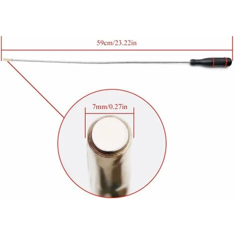 Outil De Ramassage Magnétique Flexible Pick Up Outils Portable Aimant Flexible Mecanique Balais Magnétique 590mm 4 Outil De Ramassage Magnétique Flexible Pick Up Outils Portable Aimant Flexible Mecanique Balais Magnétique 590mm - Image 2