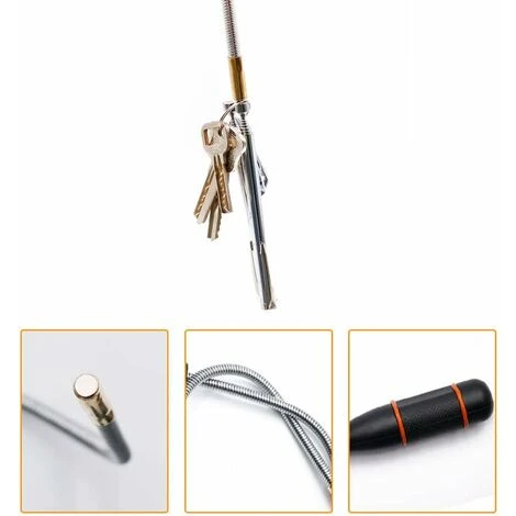 Outil De Ramassage Magnétique Flexible Pick Up Outils Portable Aimant Flexible Mecanique Balais Magnétique 590mm 6 Outil De Ramassage Magnétique Flexible Pick Up Outils Portable Aimant Flexible Mecanique Balais Magnétique 590mm - Image 4