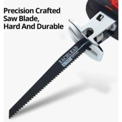 Scie Alternative Sans Fil 21V Avec Batterie Et Chargeur,Tilswll Gâchette à Vitesse Variable 0-3000 SPM, 4 Lames De Scie Pour La Coupe D' -Pro Outils Soldes Magasin 77671895 3