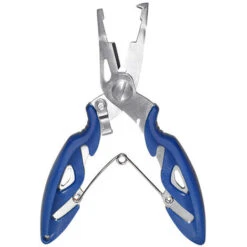 Pinces De Pêche Ciseaux Ligne Tressée Leurre Coupe Crochet Dissolvant Outil De Pêche Outil De Coupe Poisson à L'aide De Pinces Ciseaux Multifonctions 1 Pièces (bleu)