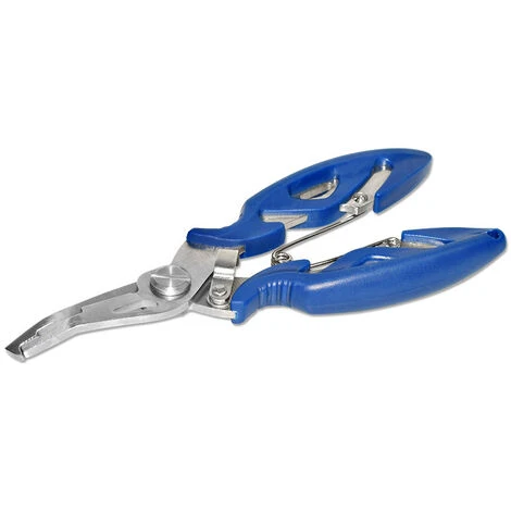 Pinces De Pêche Ciseaux Ligne Tressée Leurre Coupe Crochet Dissolvant Outil De Pêche Outil De Coupe Poisson à L'aide De Pinces Ciseaux Multifonctions 1 Pièces (bleu) 5 Pinces De Pêche Ciseaux Ligne Tressée Leurre Coupe Crochet Dissolvant Outil De Pêche Outil De Coupe Poisson à L'aide De Pinces Ciseaux Multifonctions 1 Pièces (bleu) - Image 3