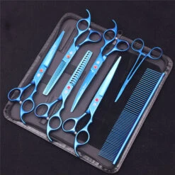 Ciseaux De Toilettage Professionnels Pour Chiens Et Chats, 7.0 Pouces, Ciseaux Amincissants, Pince Hémostatique, Coupe De Poils, Haute Qualité, Z3003,Z3003 Hei 7P -Pro Outils Soldes Magasin 78766977 3