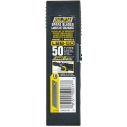 LAMES OLFA NOIRES (ETUI 50 LAMES) ROMUS 92740