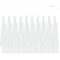 20 Pièces Manchons De Cartouche Manchons De Rechange En Silicone Embouts En Silicone Buses De Cartouche De Cartouche Buses (diamètre Intérieur De L'interface : 15 Mm)